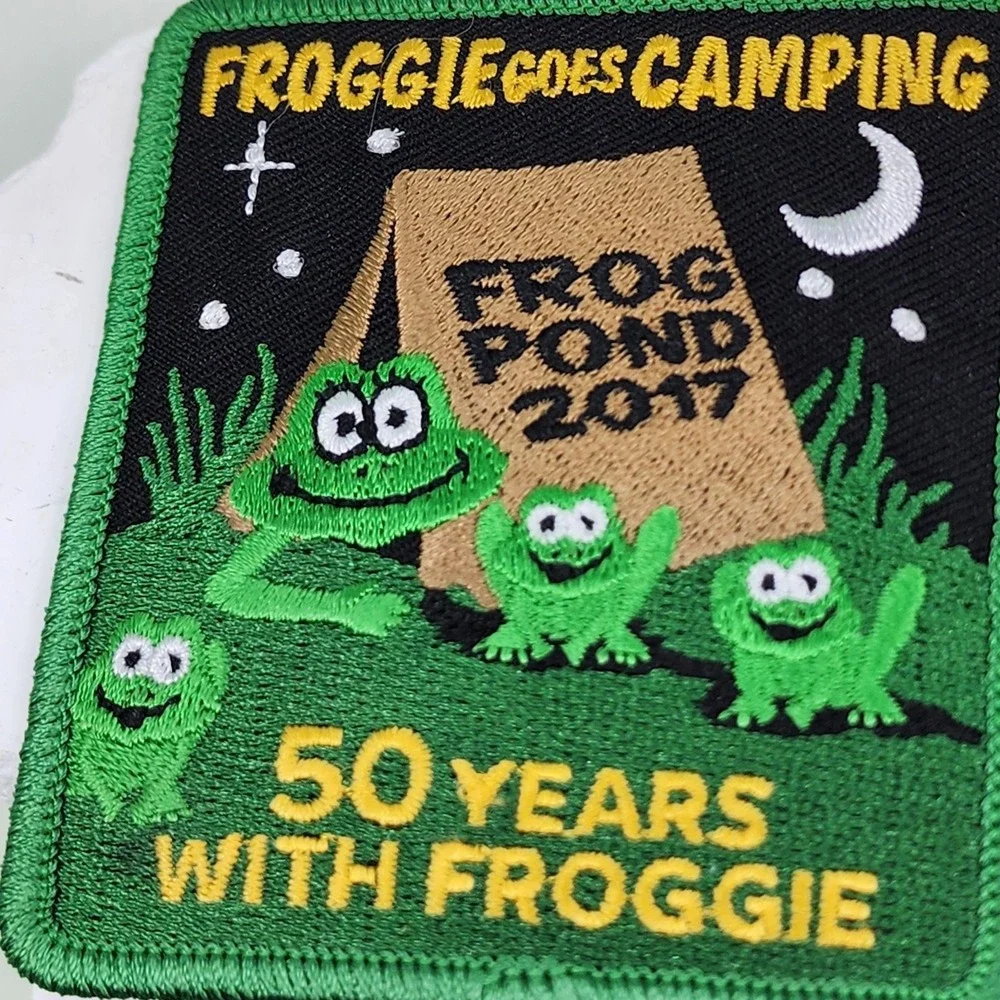 Girl Scouts Memorabilia Lot Patches Pins Necklaces Froggie Camping GIRLtopia